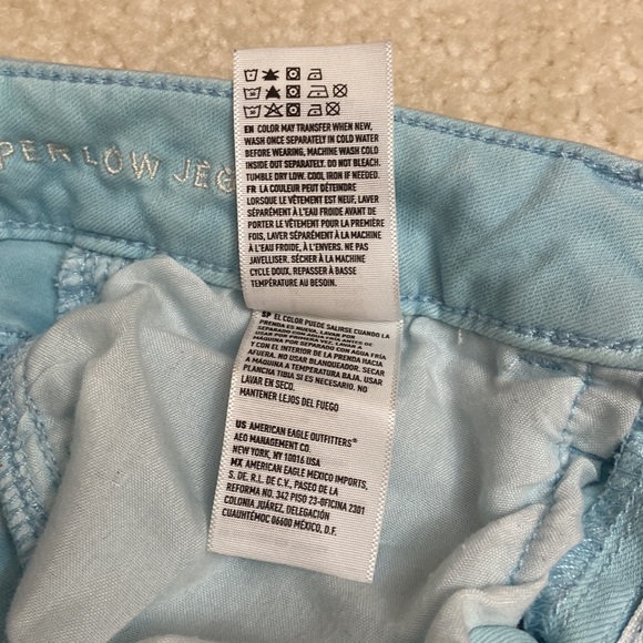 American Eagle Outfitters Super Super Stretch Jegging Jeans Size 0 Short - Picture 10 of 11